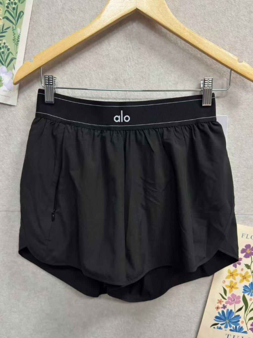 Alo Yoga Match Point Short Black⛵Workout & Everyday Shorts